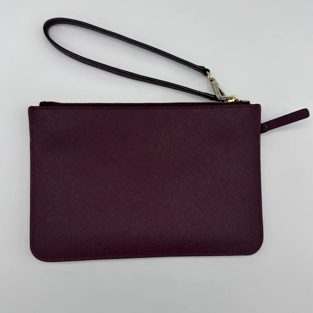 Kate Spade New York‎ Maroon Wristlet Wallet